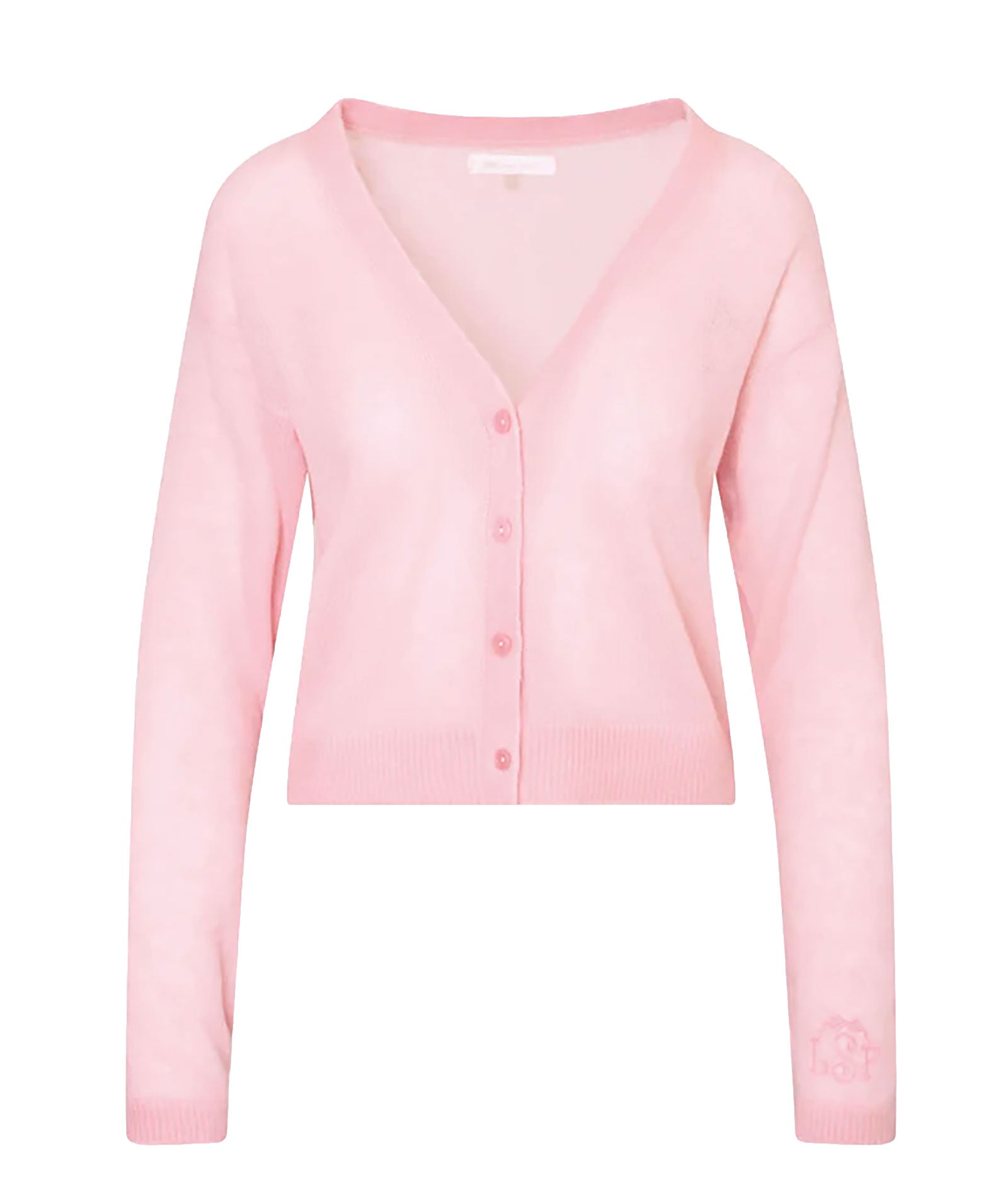 Love Shack Fancy Women Breckie Cardigan Blushberry Womens Casual Tops Love Shack Fancy