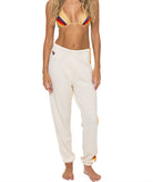 Aviator Nation Women Classic 5 Stripe Sweatpants Womens Casual Bottoms Aviator Nation