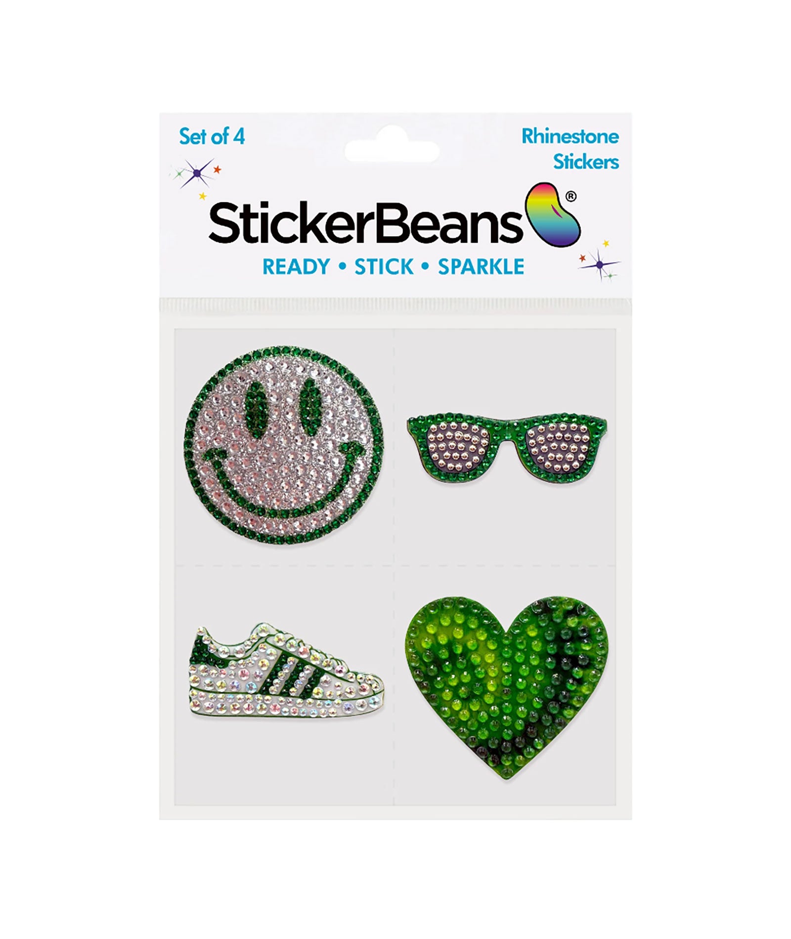 Sticker Beans New Camp Spirit Set of 4 Stickers