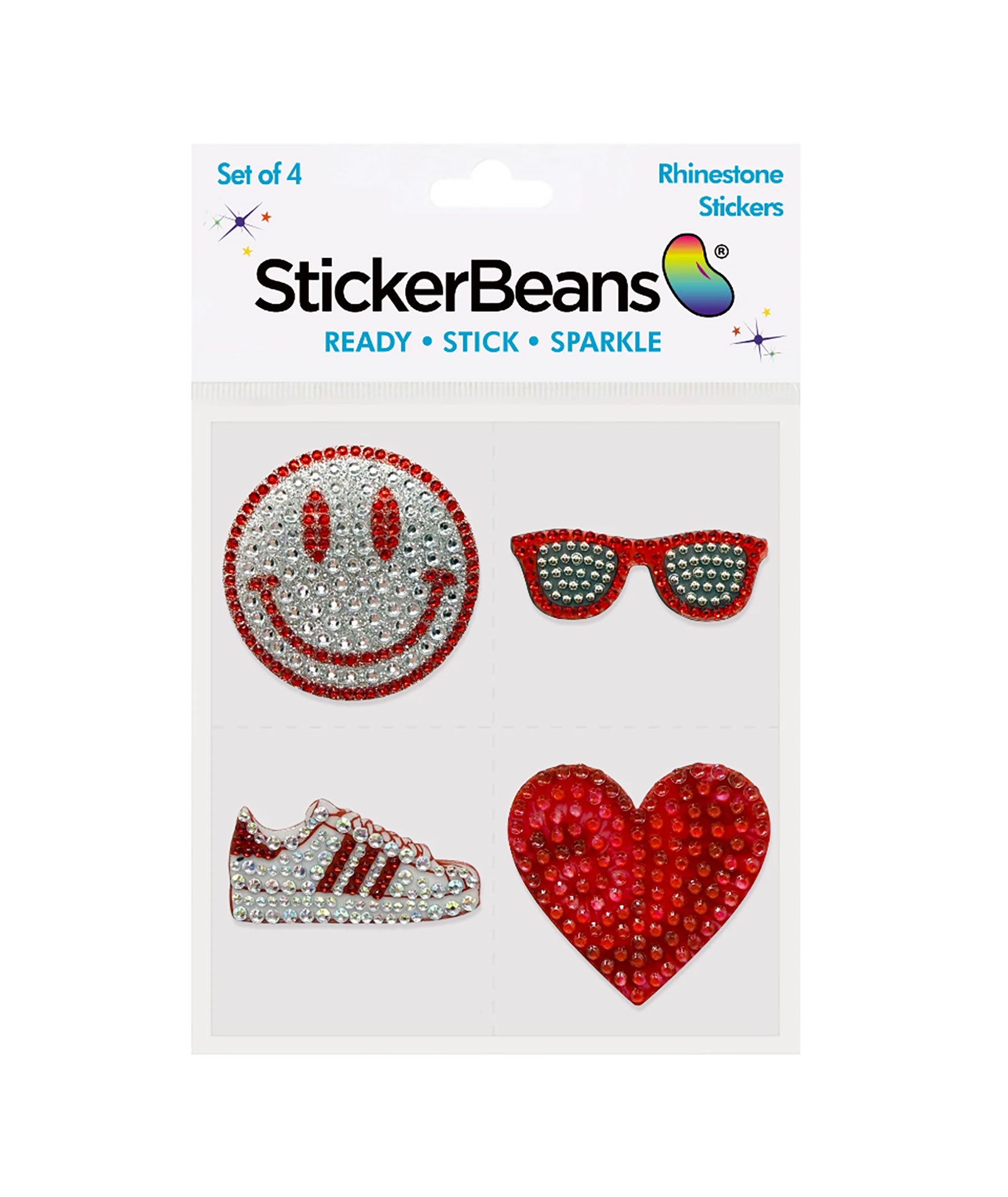 Sticker Beans New Camp Spirit Set of 4 Stickers