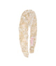 Bari Lynn Serena Tweed Sequin Knot Headband