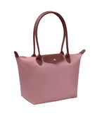 Frankie's Exclusives Hila 16 Inch Nylon Tote Bag Accessories Frankie's Exclusives Blush