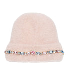 Super Smalls Cotton Candy Jeweled Beanie Accessories Super Smalls Pink One Size Fits Most (Y/4-Y/6X)