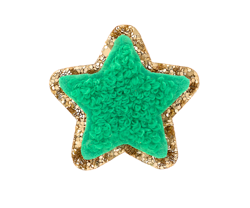 Stoney Clover Mini Glitter Star Patch Accessories Stoney Clover Lane Avocado  