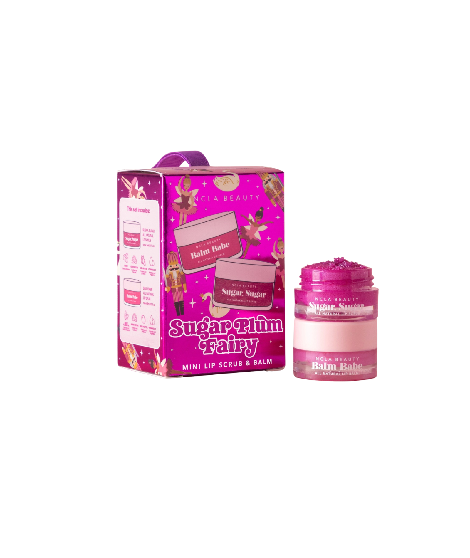 Frankie's Exclusives Mini Ornament Sugar Plum Fairy Lip Treatment Set Accessories Frankie's Exclusives Multi