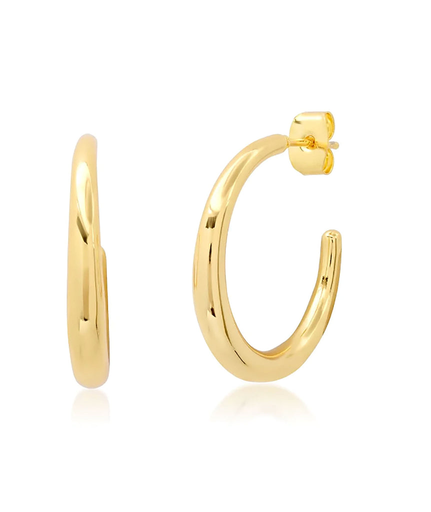 TAI Thin to Thick Small Gold Hoops Jewelry - Trend TAI   