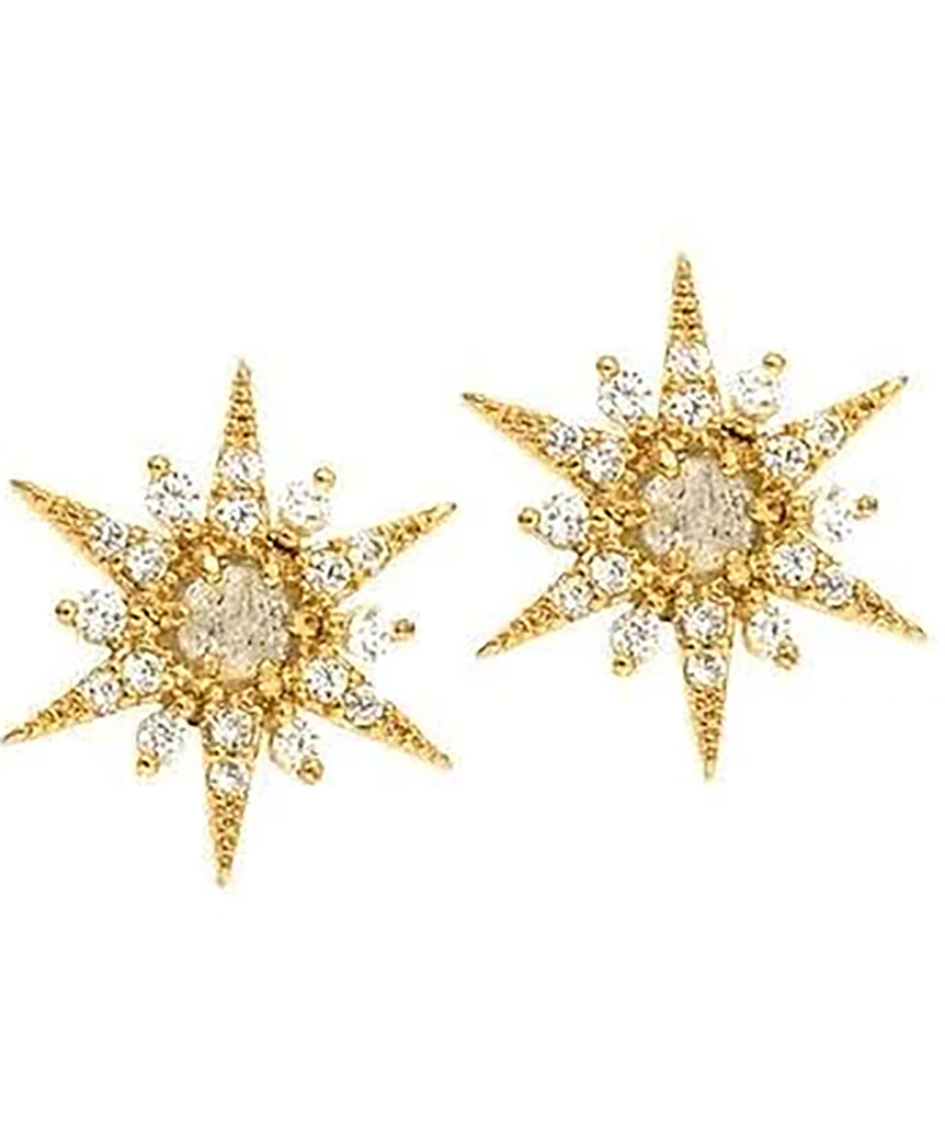 TAI Labradorite Starburst Earring Jewelry - Trend TAI   