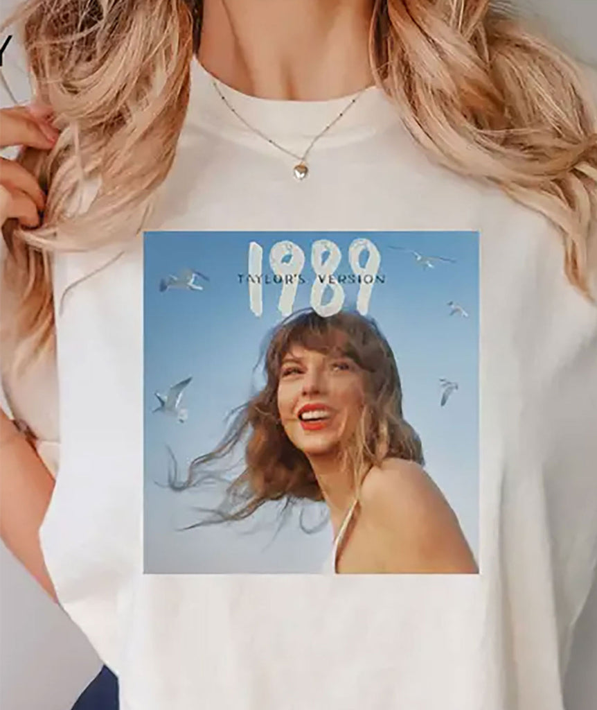 Taylor Swift 1989 TV Album Tee Womens Casual Tops Frankie's Exclusives   