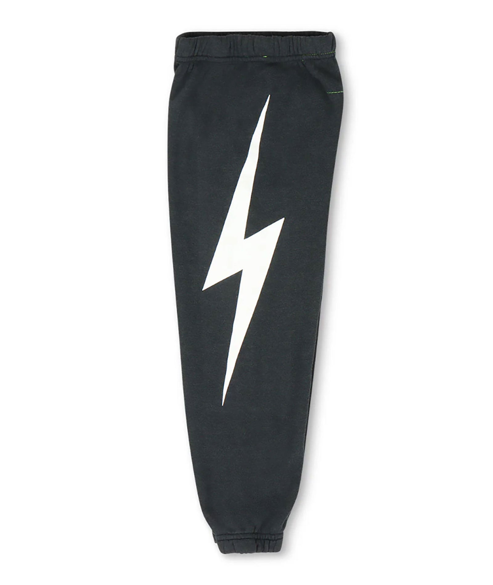 Aviator Nation Kids Bolt Sweatpants Girls Casual Bottoms Aviator Nation Black Y/2