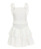 Katie J NYC Girls Emerson Dress Girls Casual Dresses Katie J NYC White Y/S (7/8)