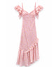 Katie J NYC Girls Pink Baroque Floral Magnolia Maxi Dress Girls Casual Dresses Katie J NYC Floral Y/S (7/8)