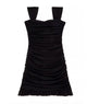 Katie J NYC Girls Mesh Joey Dress Distressed/seasonal girls Katie J NYC Black Y/S (7/8)