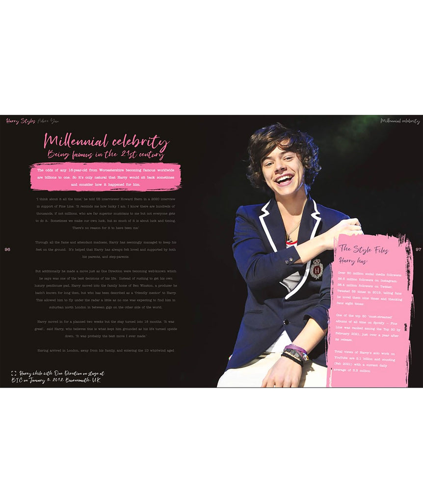 Harry Styles: Adore You The Illustrated Biography Accessories Frankie's Exclusives   