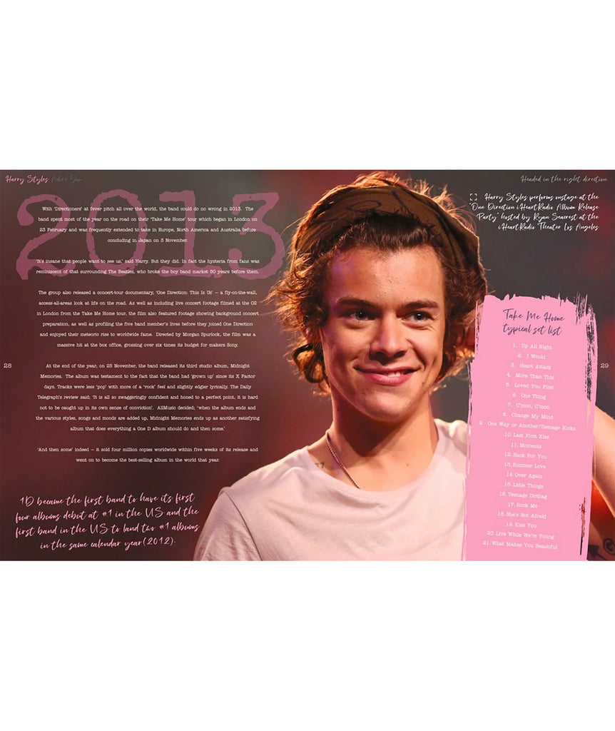 Harry Styles: Adore You The Illustrated Biography Accessories Frankie's Exclusives   