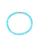 Pura Vida Seaside Vinyl Stretch Bracelet Accessories Pura Vida Canal Blues  