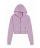 Katie J NYC Girls Dylan Crop Zip Hoodie Girls Casual Tops Katie J NYC Dusty Mauve Y/S (7/8)