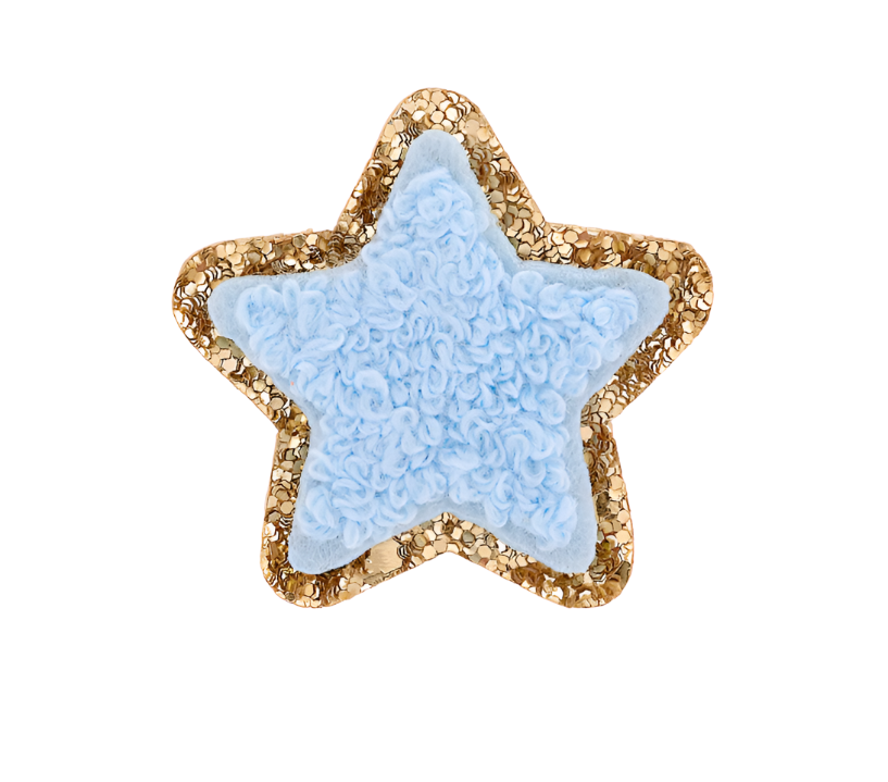 Stoney Clover Mini Glitter Star Patch Accessories Stoney Clover Lane Periwinkle  