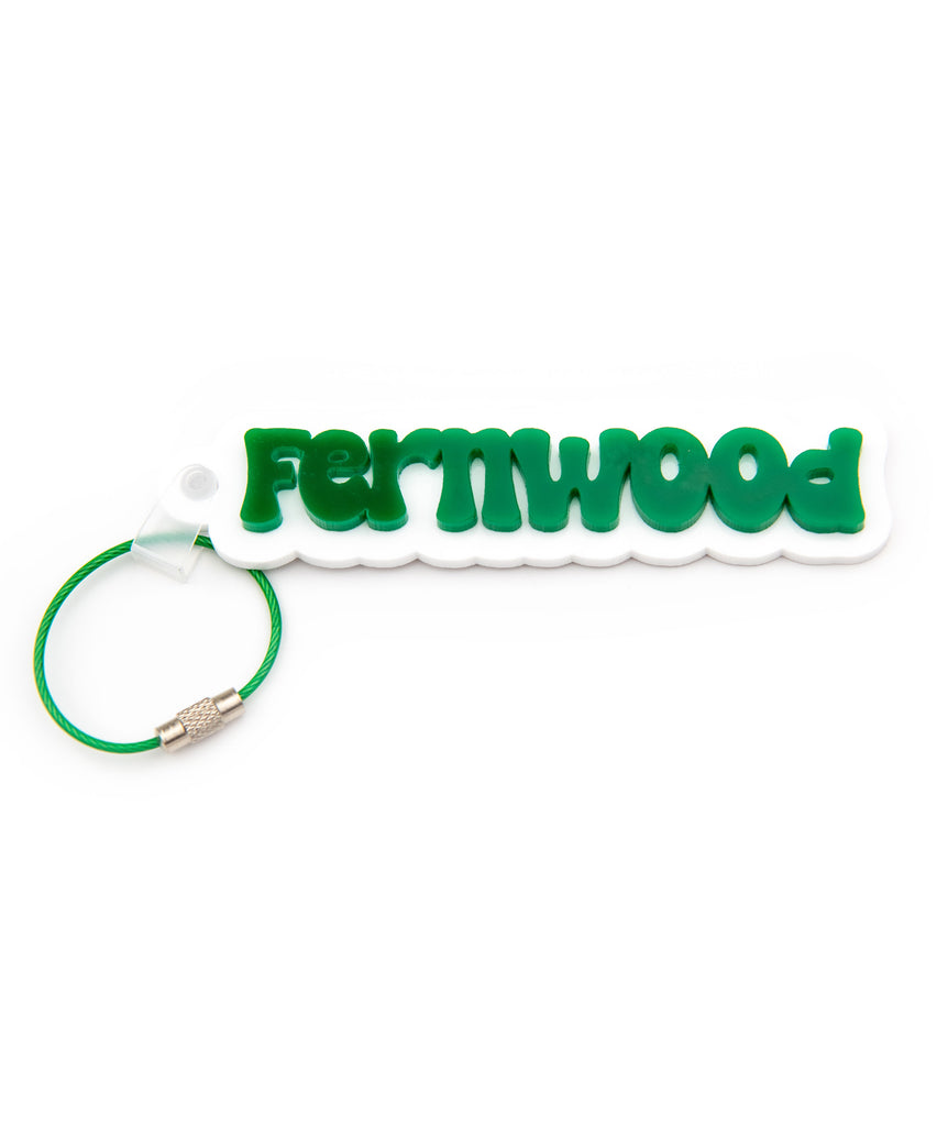 Camp Name Acrylic Key Chains Camp A Wink and a Nod Multi Fernwood 