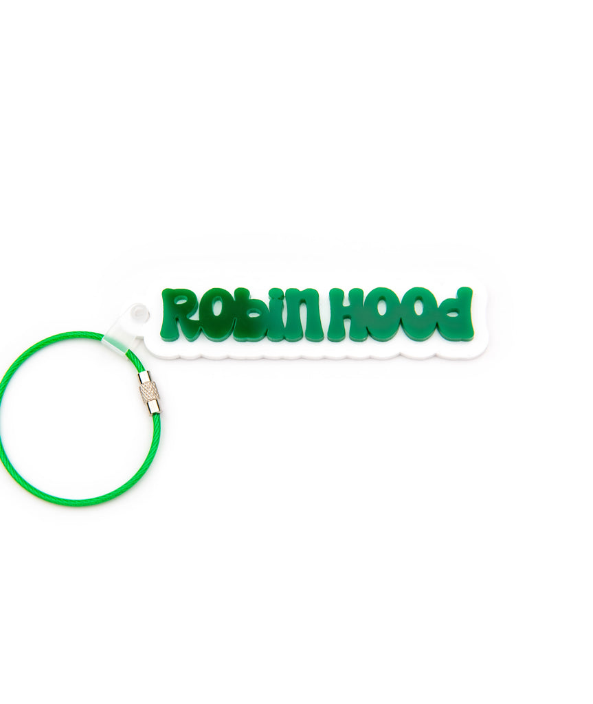 Camp Name Acrylic Key Chains Camp A Wink and a Nod Multi Robin Hood 