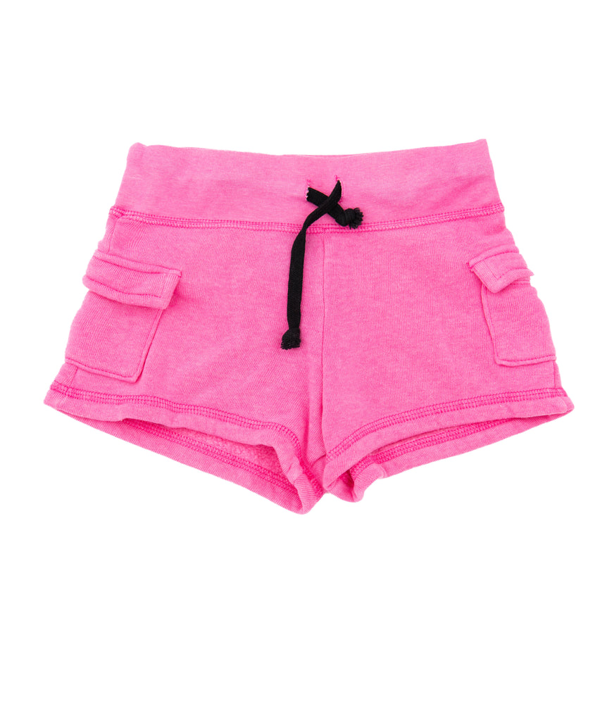 Love Junkie Girls Cargo Shorts Girls Casual Bottoms Love Junkie Pink Y/4 