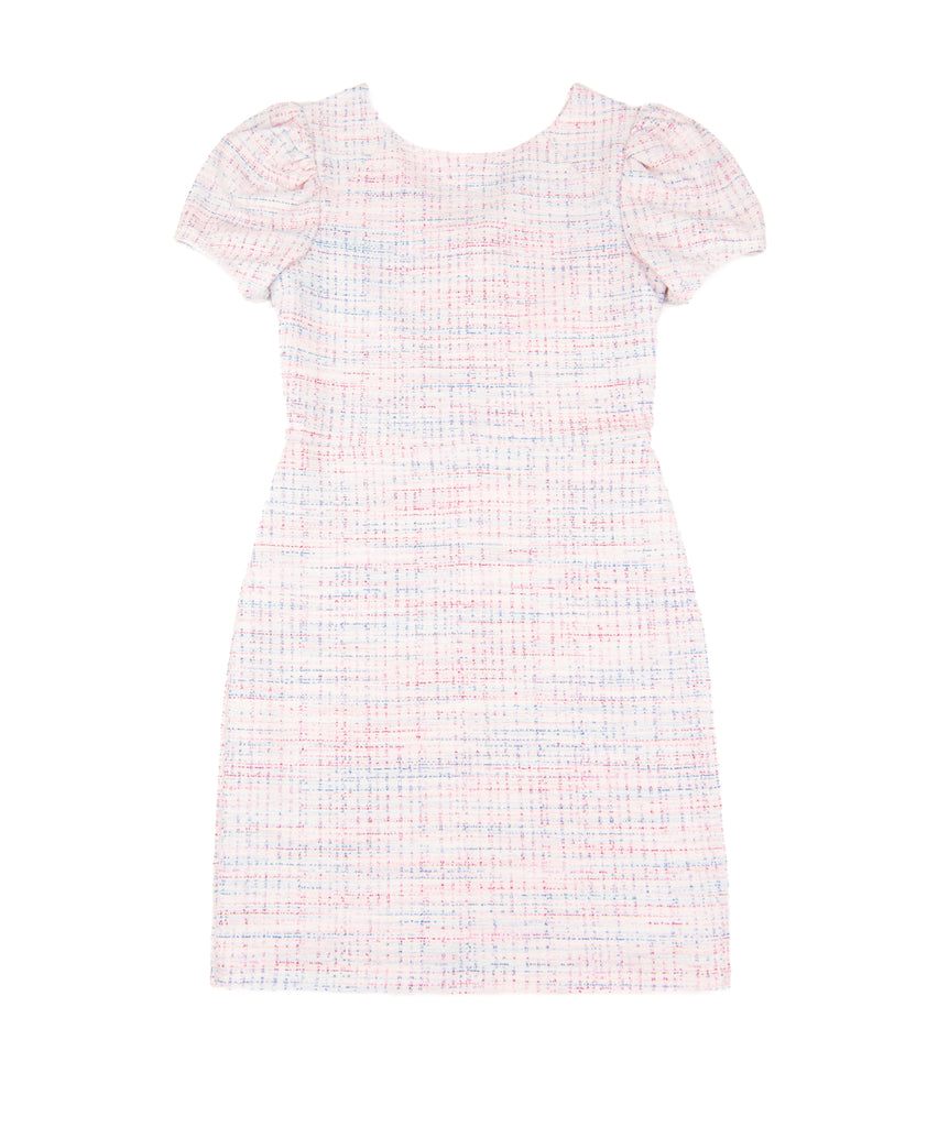 By Debra Girls Primary Tweed Puff Sleeve Sheath Dress Sale 2024 By Debra   