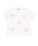 Firehouse Girls Poppy Tossed Bows Tee White Distressed/seasonal girls Firehouse White Y/4