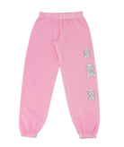 Firehouse Girls 3 Pups Sweatpants Ice Pink Girls Casual Bottoms Firehouse Ice Pink Y/4