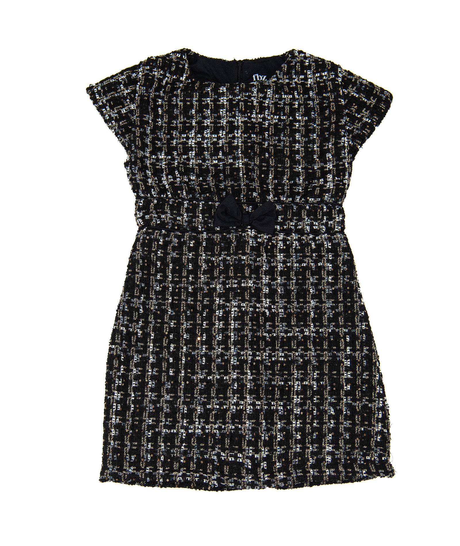 Girls Teen & Pre Teen FBZ Joan Tweed Bow Dress - Frankie's on the Park