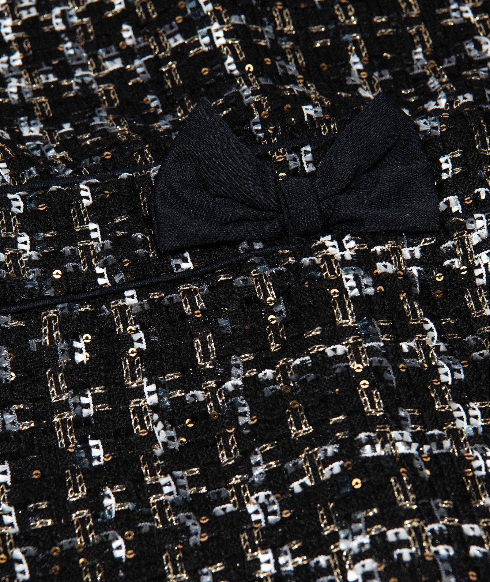 FBZ Girls Joan Tweed Bow Dress Girls Special Dresses FBZ Flowers By Zoe