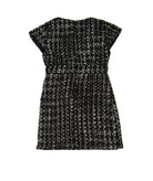 FBZ Girls Joan Tweed Bow Dress Girls Special Dresses FBZ Flowers By Zoe