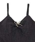 FBZ Girls Carine Gabardine Bow Dress Girls Special Dresses FBZ Flowers By Zoe