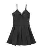 FBZ Girls Carine Gabardine Bow Dress Girls Special Dresses FBZ Flowers By Zoe