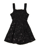 FBZ Girls Aviana Textured Sequin Dress Girls Special Dresses FBZ Flowers By Zoe