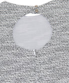 By Debra Girls Deb Black/White Boucle Keyhole Back Sheath Dress Girls Special Dresses By Debra