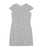 By Debra Girls Deb Black/White Boucle Keyhole Back Sheath Dress Girls Special Dresses By Debra Black Y/XS (6X)