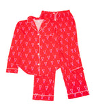 Katie J NYC Juniors Christmas 25 Maia Pants PJ Set Accessories Katie J NYC