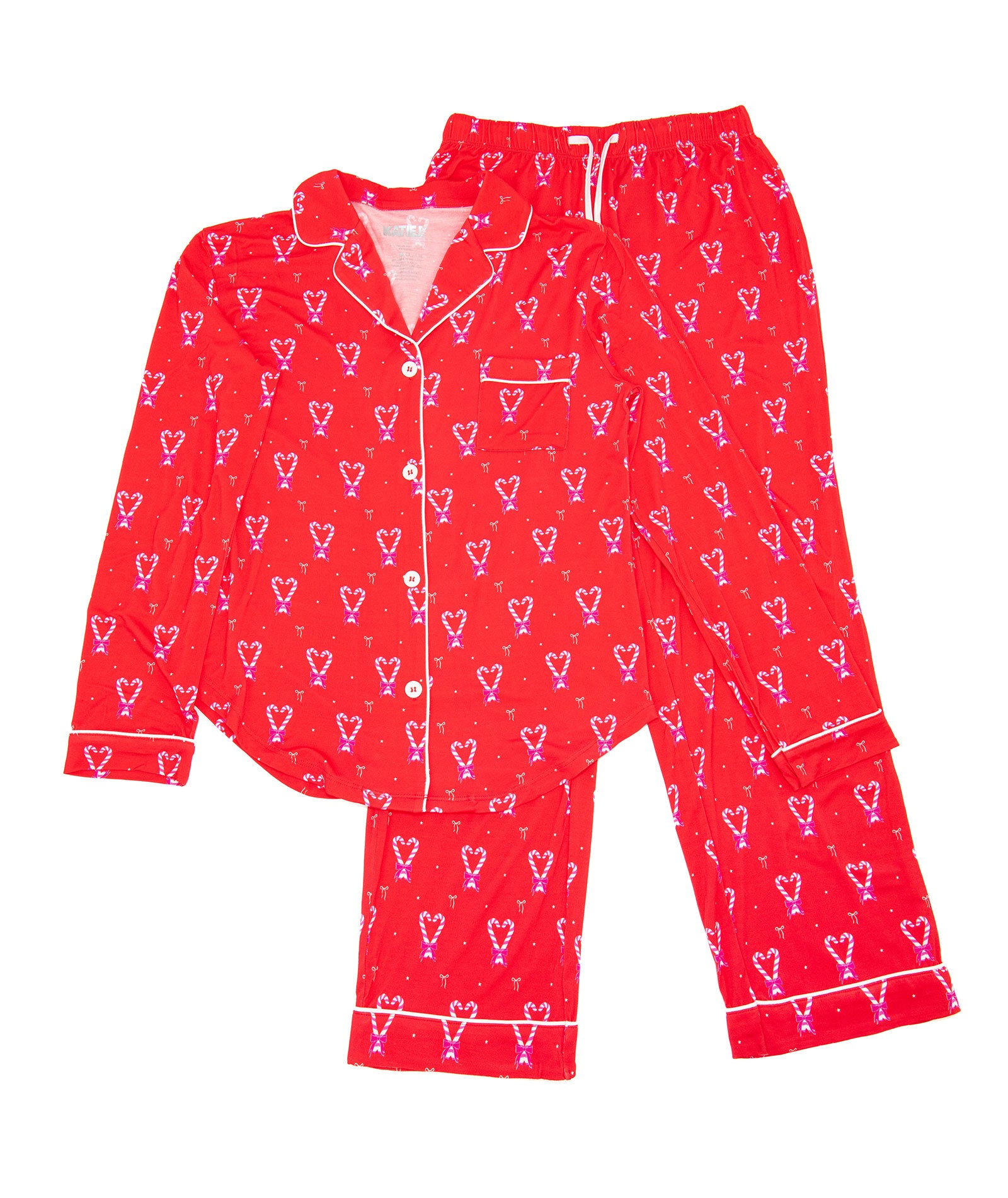 Katie J NYC Juniors Christmas 25 Maia Pants PJ Set Accessories Katie J NYC
