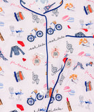 Katie J NYC Juniors Paris Lynn Shorts PJ Set Accessories Katie J NYC