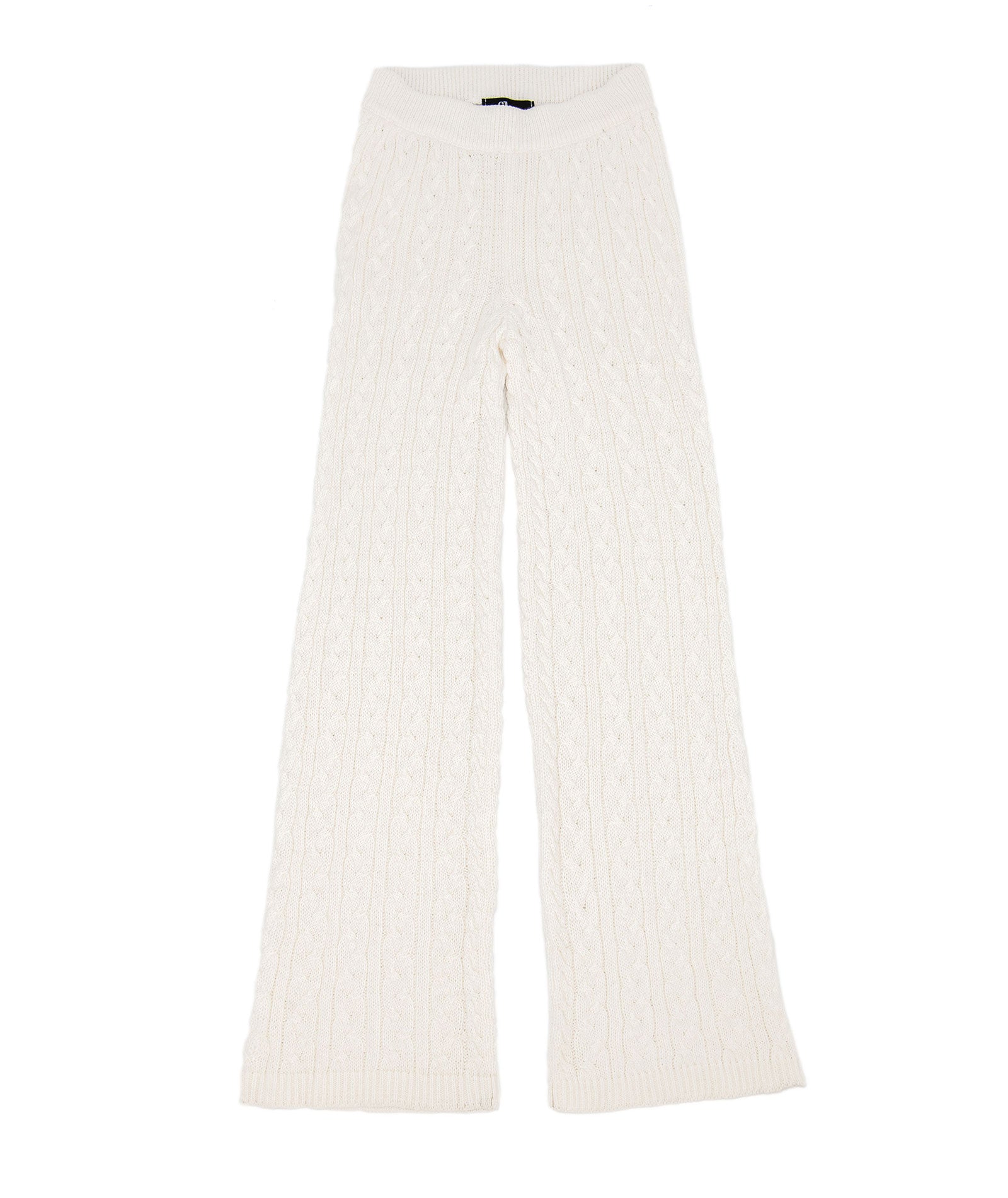 FBZ Girls Karmen Cable Pants Girls Casual Bottoms FBZ Flowers By Zoe Ivory Y/S (7/8)