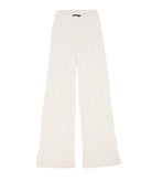 FBZ Girls Karmen Cable Pants Girls Casual Bottoms FBZ Flowers By Zoe Ivory Y/S (7/8)