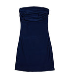 Cheryl Creations Girls Hannah Strapless Dress Girls Casual Dresses Cheryl Creations Navy Y/S (7/8)