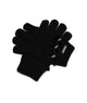 Bari Lynn Velour Bows Winter Gloves Distressed/seasonal accessories Bari Lynn Black One Size Fits Most (Y/7-Y/14)