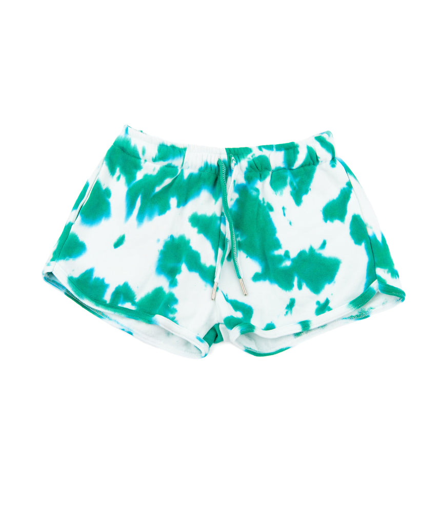 FBZ Girls Smoke Tie Dye Pocket Shorts Girls Casual Bottoms FBZ Flowers By Zoe Green Y/5 