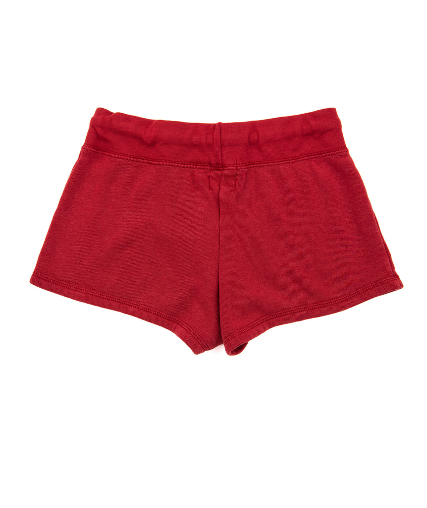 Love Junkie Girls Camp Shorts Red Girls Casual Bottoms Love Junkie   