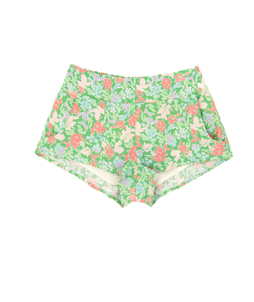Katie J NYC Girls Preppy Floral Tilly Shorts Girls Casual Bottoms Katie J NYC   