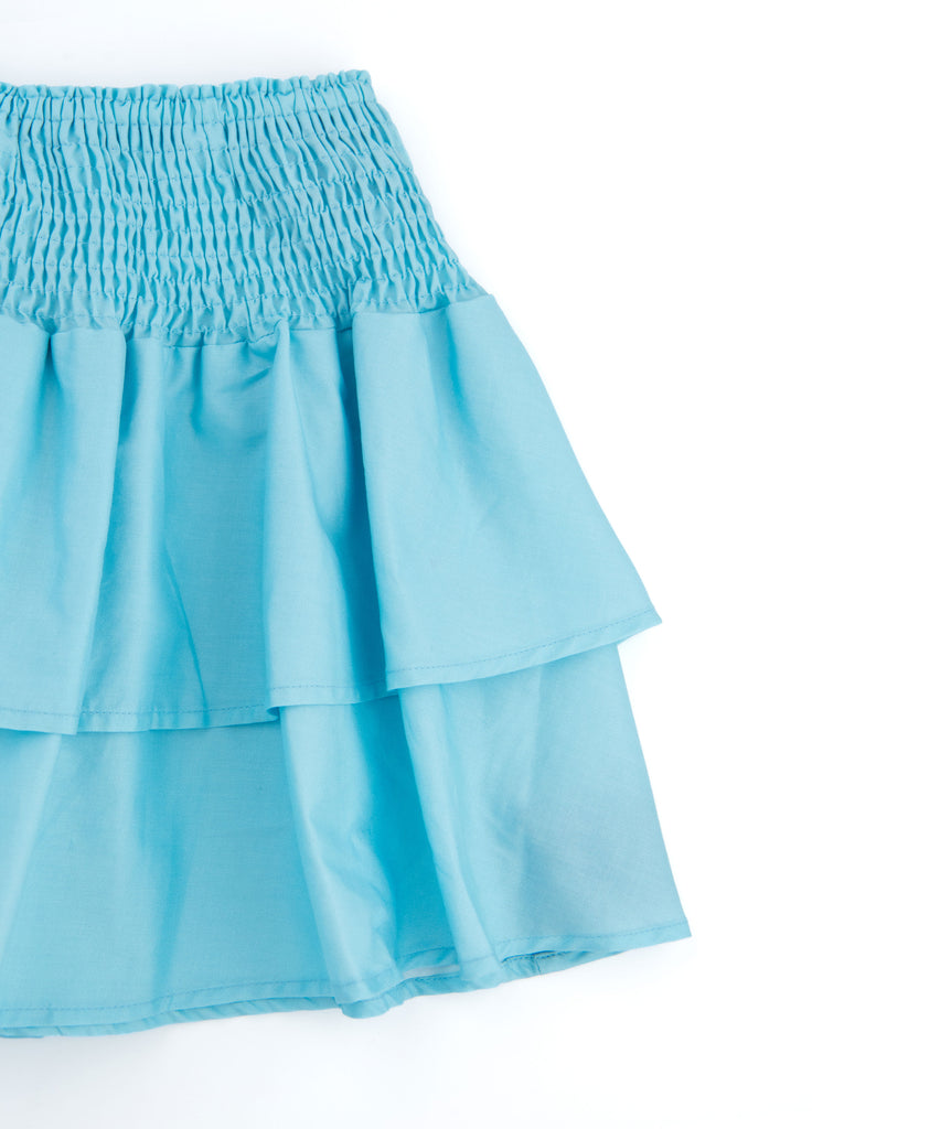 Theme Girls Jules Mini Skirt Pastel Blue Girls Casual Bottoms Theme-NYC   