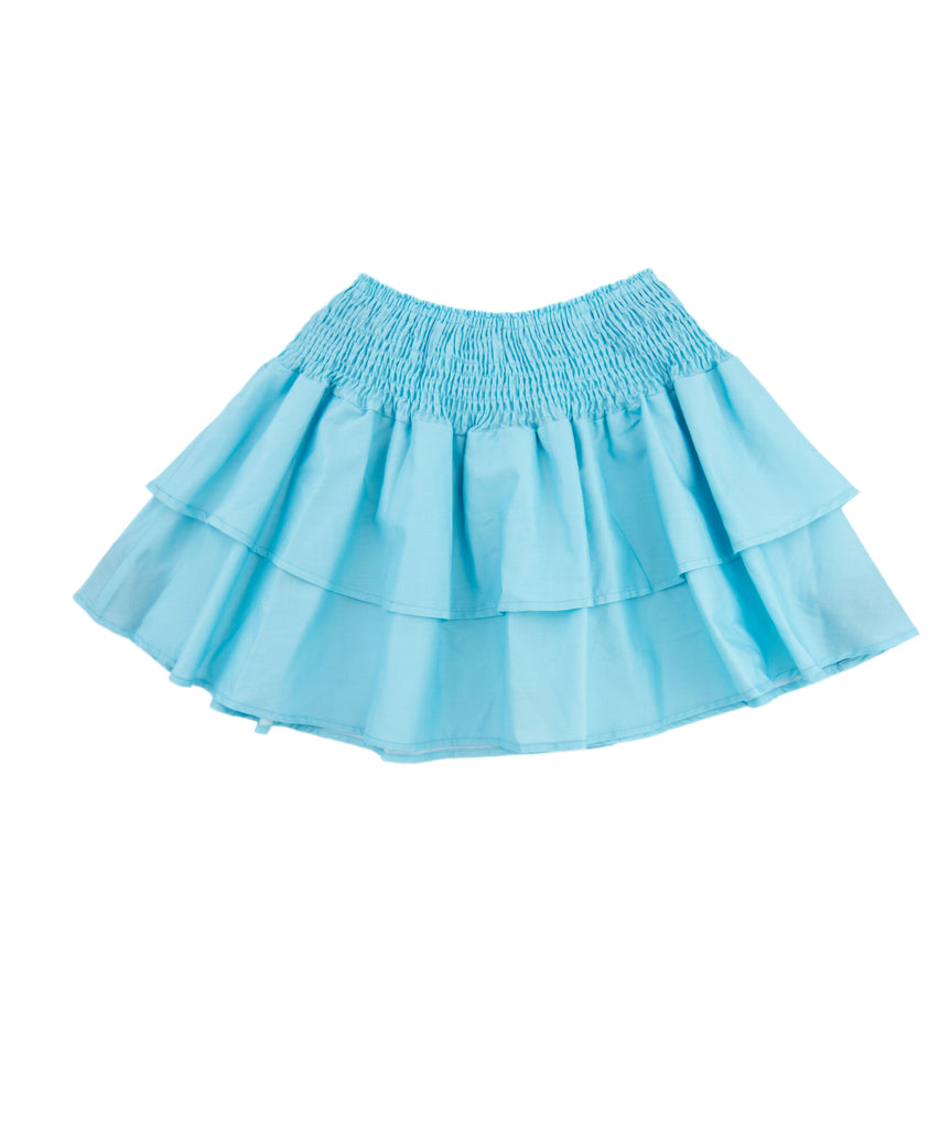 Theme Girls Jules Mini Skirt Pastel Blue Girls Casual Bottoms Theme-NYC   