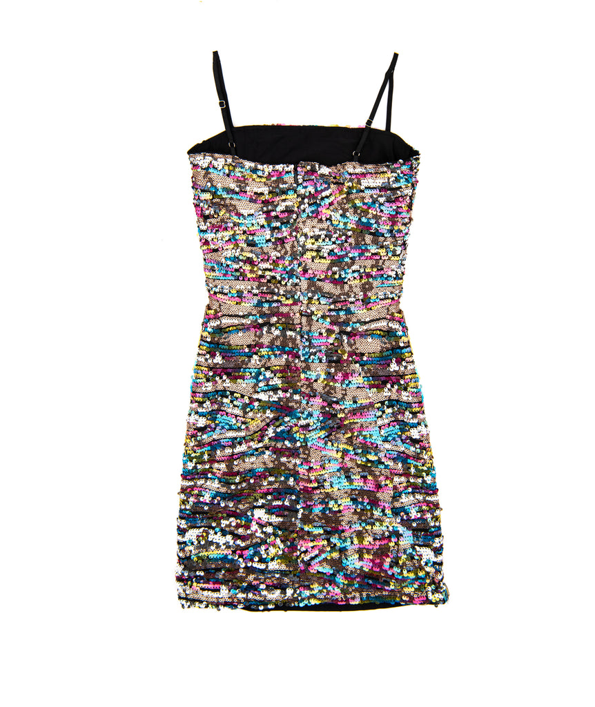 Katie J NYC Girls Multi Sequin Maddy Dress Girls Special Dresses Katie J NYC   