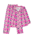 Tweenstyle Girls Bamboo Long Lounge Set Essentials Accessories Sparkle by Stoopher Multi Y/S (7/8)