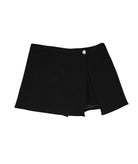 Theme Girls Dani Black Silver Heart Skort Girls Casual Bottoms Theme-NYC